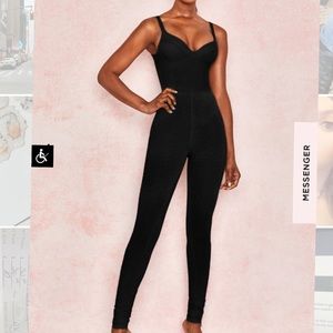 Kalani - black soft loungewear jumpsuit
